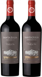 SANTA JULIA זוג יינות סנטה חוליה רזרבה