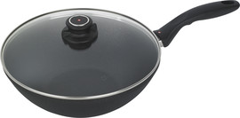 Swiss Diamond ווק 28 ס"מ 3.7 ל' אינדוקציה nonstick מחוזק בגבישי יהלומים תוצרת Swiss Diamond