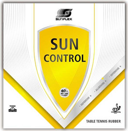 SUNFLEX גומייה למחבט פינג פונג 1.5 אדום- sunflex Sun Control1.5 red