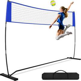 אור ספורט Volly-Go מתקן כדורעף מתקפל נייד 6מטר