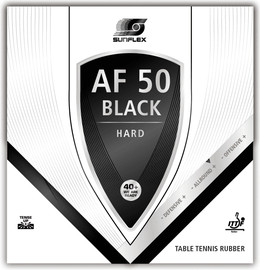SUNFLEX גומייה למחבט פינג פונג 1.5 אדום- SUNFLEX AF 50 BLACK