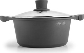 נעמן סיר 24 ס"מ 4 ליטר שחור יציקה BLACK ICE