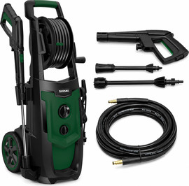 Suzuki מכונת שטיפה בלחץ SUZUKI Professional 2100W – עוצמה מקצועית לניקוי מושלם