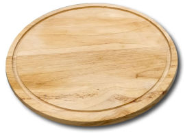 La Kitchenette קרש סטייק 25/2 ס"מ במבוק עבה ואיכותי מסדרת השף שגב משה