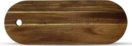La Kitchenette לוח הגשה איכותי מעץ שיטה 60/18/1.5 ס"מ לחיתוך והגשה