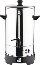 Boss electric מיחם למים כ 100 כוסות מאושר לשבת BOSS QPR-100C נירוסטה