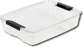 La Kitchenette קופסאת אחסון שקופה עם מכסה 6.5 ליטר