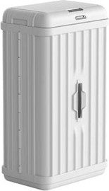 La Kitchenette פח אלקטרוני 50L ליטר 36/26/63 מעוצב La Kitchenette jah5588W - צבע לבן