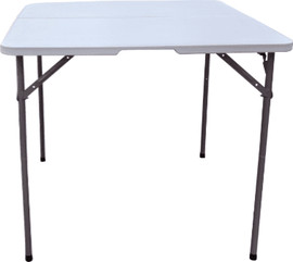 CAMPTOWN שולחן מתקפל מרובע 86/86 ס"מ על רגליים camptown 903598