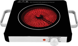 Boss electric כירה קרמית זכוכית יחיד 2000W מבית BOSS דגם XY8201A