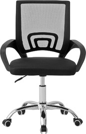 Step Up כיסא מחשב משרדי מתכוונן דגם 7015  צבע שחור