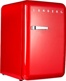 Landers מקרר משרדי / קטן רטרו מעוצב מבית LANDERS לנדרס דגם LA70R