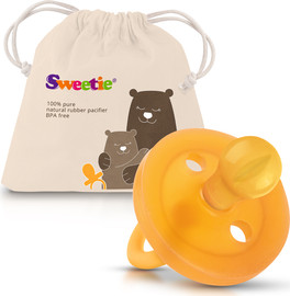 Sweetie מוצץ גומי טבעי פטמה עגולה
