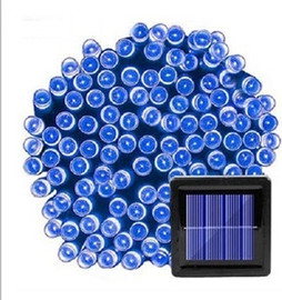 Homax שרשרת 100 נורות סולארית כחול