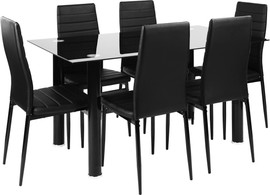 Homax Venice 6 Set - פינת אוכל שולחן עם 6 כיסאות