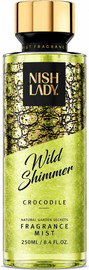 NISHLADY מי גוף Wild Shimmer Crocodile