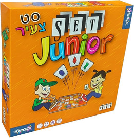 ThinkFun סט ג'וניור SET JUNIOR משחק קלפים אסטרטגי לכל המשפחה