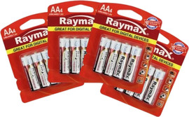 RAYMAX מארז 48 סוללות AA אלקליין מבית RAYMAX