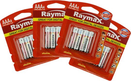 RAYMAX מארז 48 סוללות AAA אלקליין מבית RAYMAX