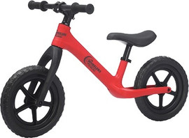אלפיט טויס אופני איזון Wheelers עם שלדה קלה במיוחד וגלגלי EVA ללא תקרים - אדום