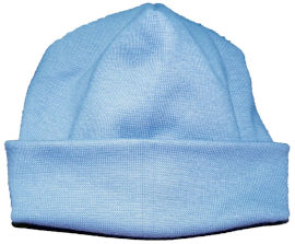 Babyco כובע לתינוק 0-6 חודשים (מושלם ליציאה מבית החולים) - תכלת
