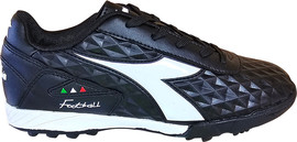 DIADORA נעלי קט רגל Diadora Raul TF D63489990 בצבע שחור לבן דיאדורה נעלי כדורגל