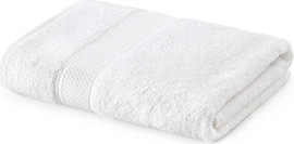 HomeStyle מגבת גוף 100% כותנה 68X125 ס''מ דגם קלאסיק מבית HomeStyle - צבע לבן