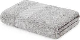HomeStyle מגבת גוף 100% כותנה 68X125 ס''מ דגם קלאסיק מבית HomeStyle - צבע אפור בהיר