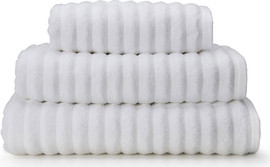 HomeStyle מגבת גוף 100% כותנה 70x130 ס''מ דגם הדסון מבית HomeStyle - צבע לבן