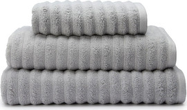 HomeStyle מגבת גוף 100% כותנה 70x130 ס''מ דגם הדסון מבית HomeStyle - צבע אפור
