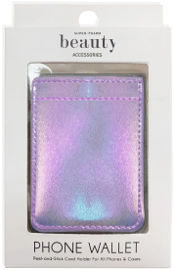 BEAUTY ACCESSORIES ארנק כרטיסים סגול