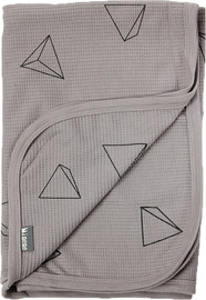 MINENE שמיכת פיקה קיץ גדולה דגם 100X150 צבע השמיכה אפור-בהיר