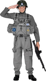 שושי זוהר תחפושת לפורים לוחם ימ"מ