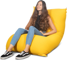 CHILL צ'יל פוף ענק (85X180 ס”מ) גוון בננה