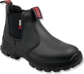 Rhino נעלי עבודה מקצועיות מעור  RHINO GAAWA S3 בצבע שחור RH40050BK