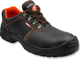 Rhino נעלי עבודה מקצועיות Rhino SAFETY R049 תקן S3 בצבע שחור/ כתום
