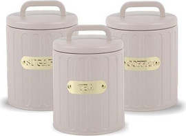 BoxShop סט קופסאות אחסון – קפה | תה | סוכר