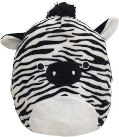 Squishmallow בובה סקווישמלו בובה כרית פרדי הזברה 30 ס"מ