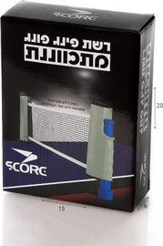 Score רשת פינג פונג מתכווננת SCORE