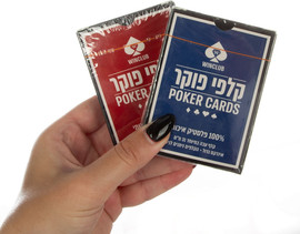 WINCLUB קלפי פוקר מקצועיים - WinClub