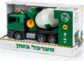 City Service City Service - משאית מערבל בטון ירוקה 1:10