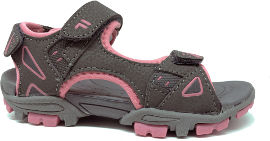 FILA אפור ורוד YAKIF סנדל