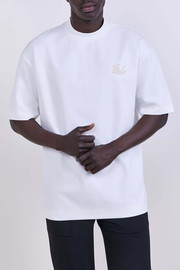 BALR חולצת טישירט קצרה באלר Small Logo גברים - באלר - White