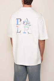 BALR חולצת טישירט קצרה באלר Back Logo גברים - באלר - White