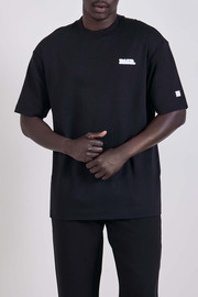 BALR חולצת טישירט קצרה באלר Small Logo גברים - באלר - Black