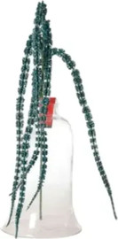 B-DECOR ענף עלי שרך מנצנצים Guliano כחול 79 ס"מ PRO