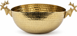 GOLYAN קערה ראשי אייל BrassGold בגודל 23X29X17 בצבע זהב