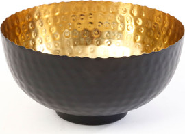 B-DECOR בול לפיצוחים BRASS BLACK בצבע זהב במידות 15X15X7