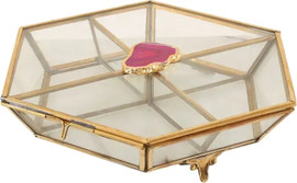 B-DECOR קופסה מחולקת Sensation בגודל 26X23X7 בצבע זהב