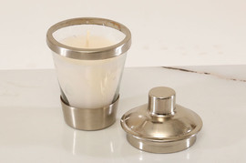 B-DECOR נר ריחני 7X7X10 BrassGold